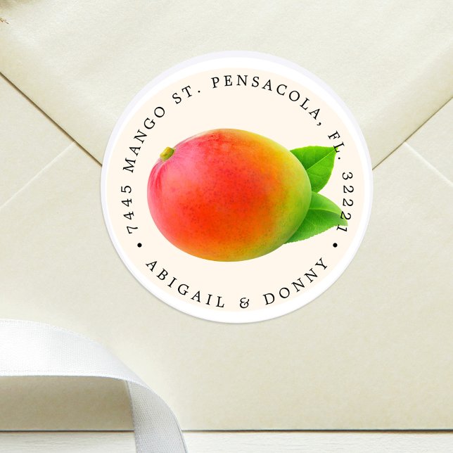 Summer Mango | Address Envelope Seal (Creator Uploaded)