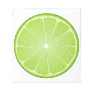 Summer Margarita Party Lime Notepad