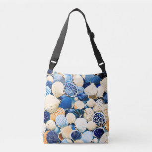 Summer Marine Seashells Crossbody Bag
