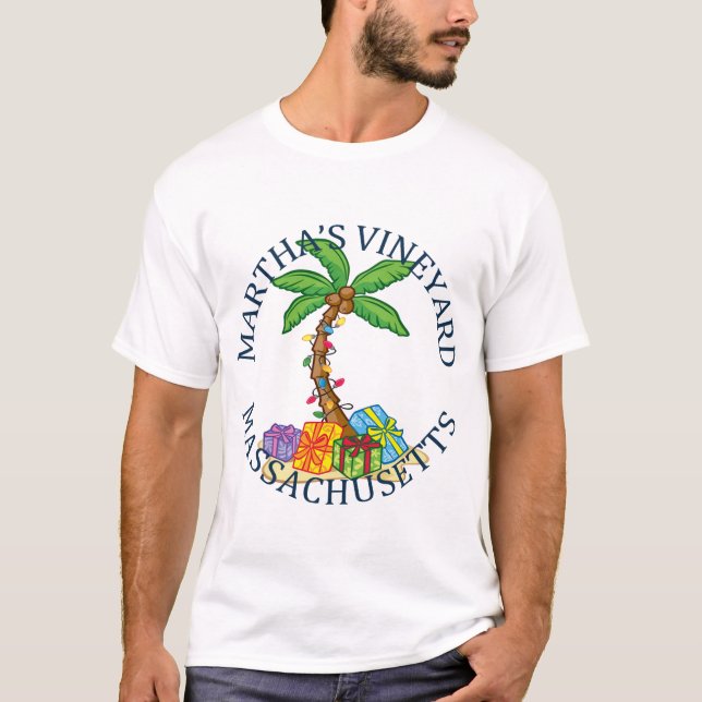 Summer Martha's Vineyard- Massachusetts  T-Shirt (Front)