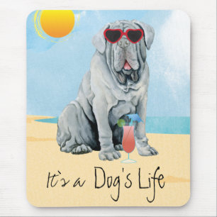 Summer Mastino Mouse Pad