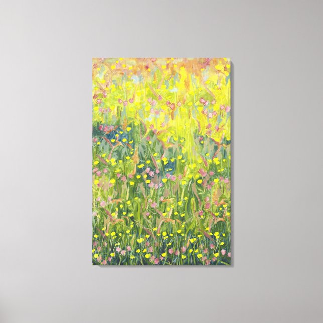 Summer Meadow 2012 Canvas Print (Front)