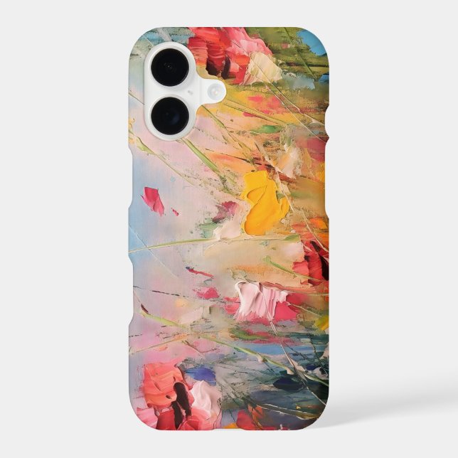 Summer Meadow – Expressive Abstract Wildflowers (Back)