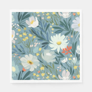 Summer Meadow of Wildflowers Napkin
