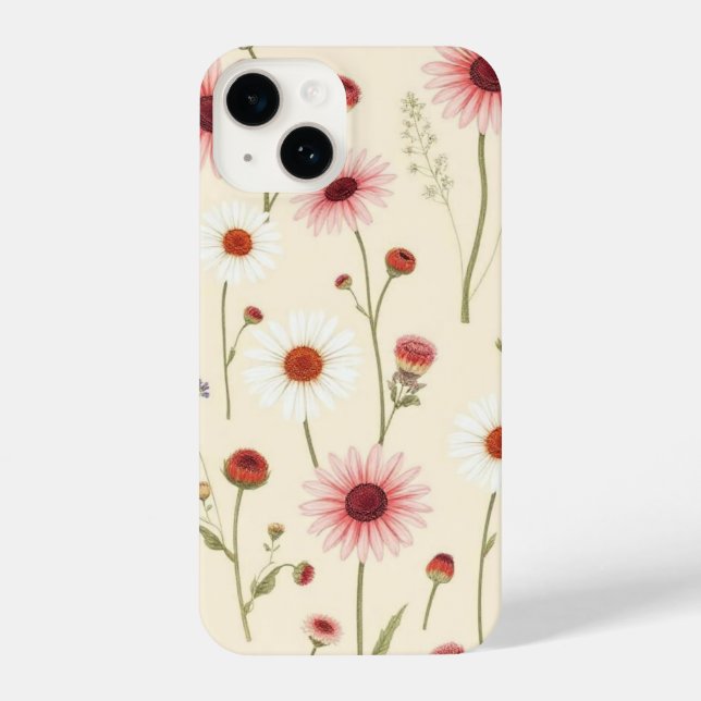 Summer Meadow Pattern  iPhone Case (Back)