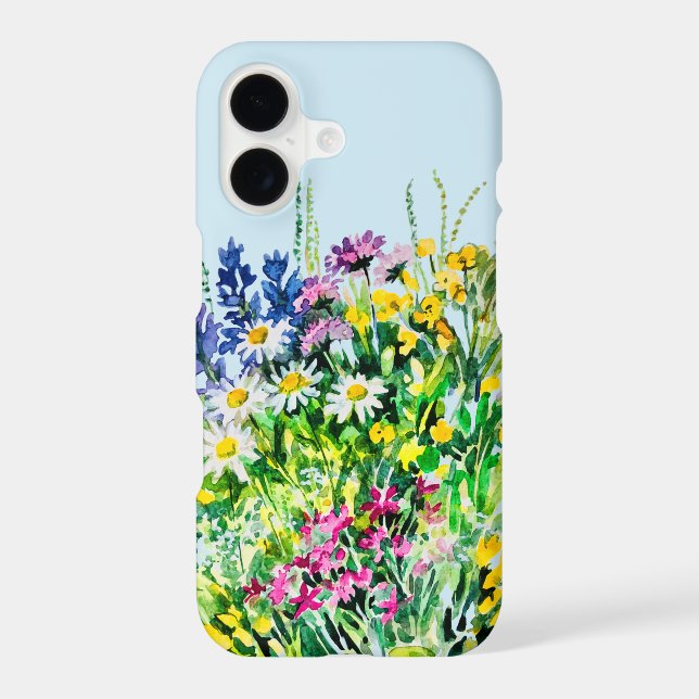 Summer meadow, wild flowers (Back)