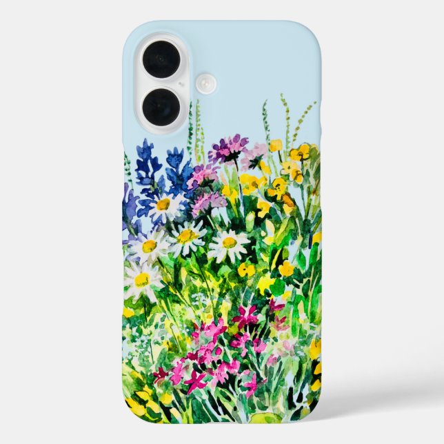 Summer meadow, wild flowers Case-Mate iPhone case (Back)