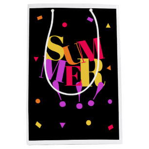 Summer medium gift bag
