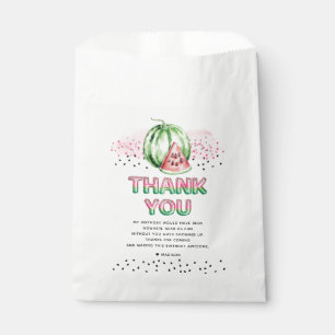 Summer Melon Balloon Letters Birthday Favour Bags
