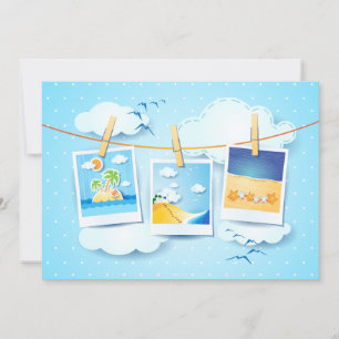 Summer memories, invitation