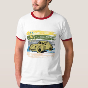 Summer Men's  Vintage  T-Shirt