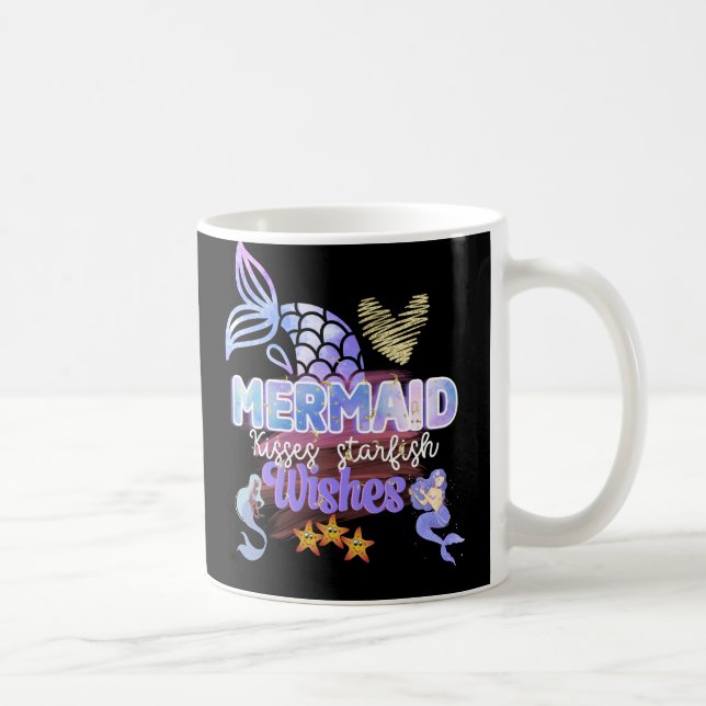 Summer Mermaids Kiss's Coffee Mug (Right)