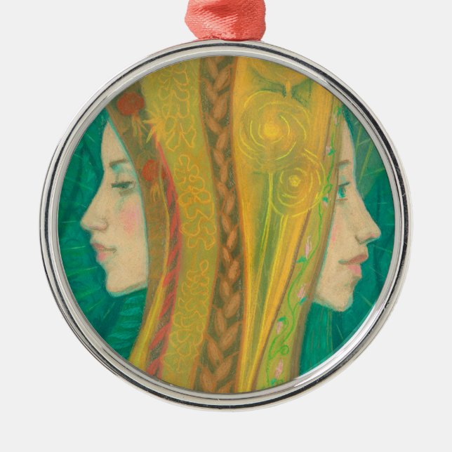 Summer Metal Tree Decoration (Front)