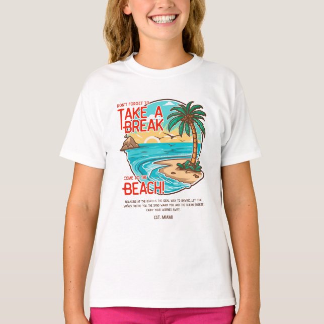 summer Miami T-Shirt (Front)