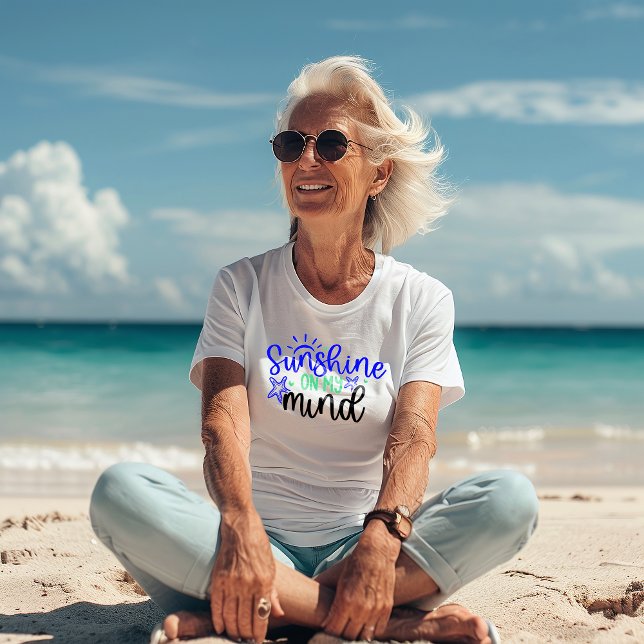 Summer Mindset "Sunshine On My Mind" T-Shirt (Creator Uploaded)