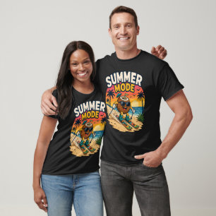 Summer Mode Coconut T-Shirt – Tropical Beach Vibes