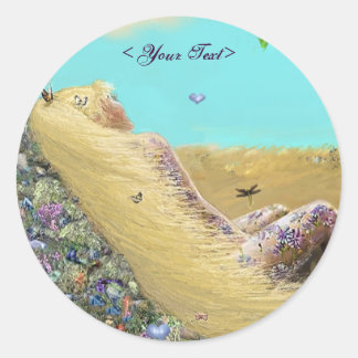 Summer Moment! Classic Round Sticker
