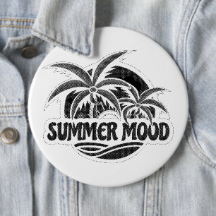 Summer Mood 6 Cm Round Badge