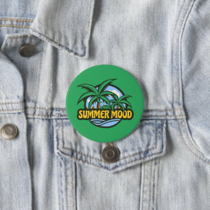 Summer Mood 7.5 Cm Round Badge