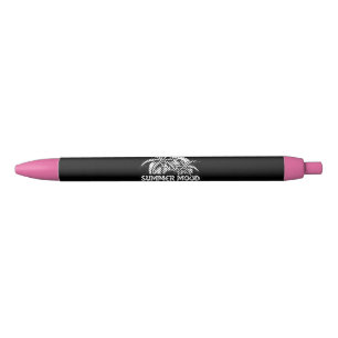 Summer Mood Black Ink Pen
