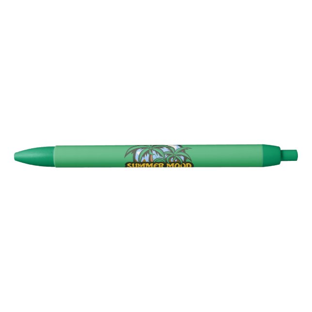 Summer Mood Black Ink Pen (Front)
