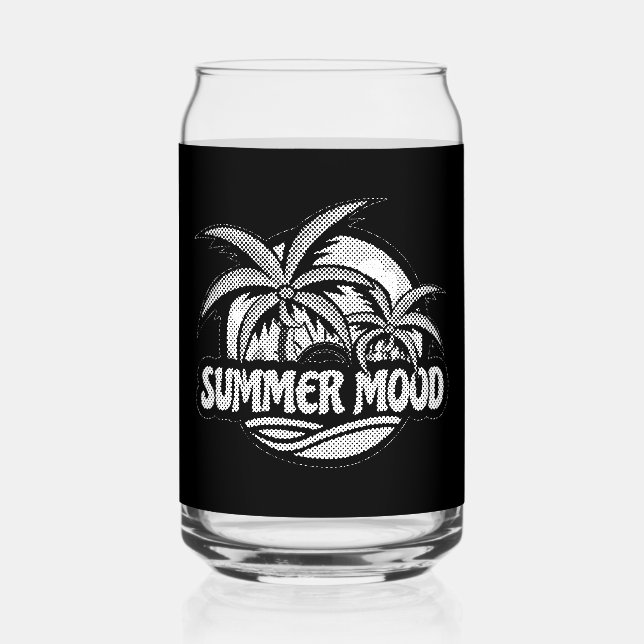 Summer Mood Can Glass (Front)