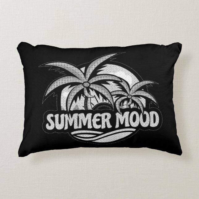 Summer Mood Decorative Cushion (Front)