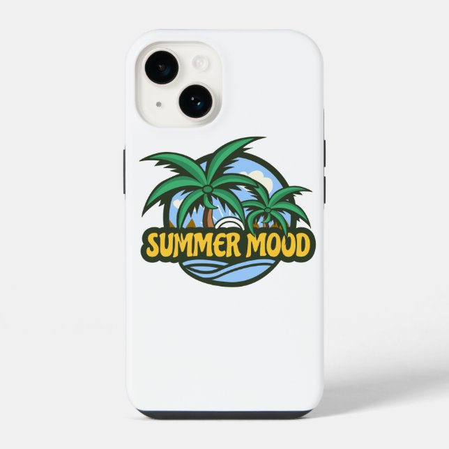 Summer Mood iPhone Case (Back)
