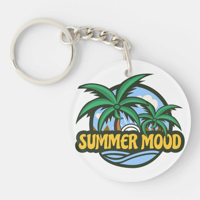 Summer Mood Key Ring (Front)