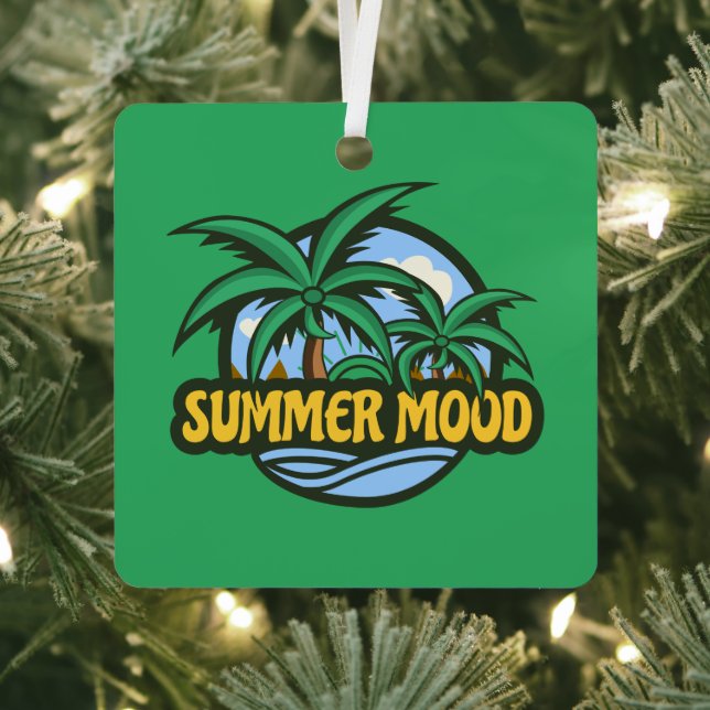 Summer Mood Metal Tree Decoration (Insitu)