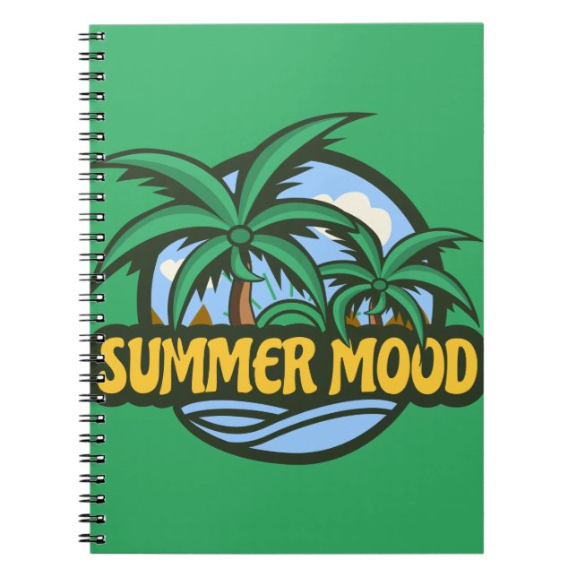 Summer Mood Notebook (Front)