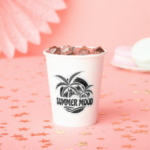 Summer Mood Paper Cups
