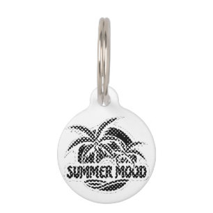 Summer Mood Pet Tag