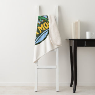 Summer Mood Sherpa Blanket