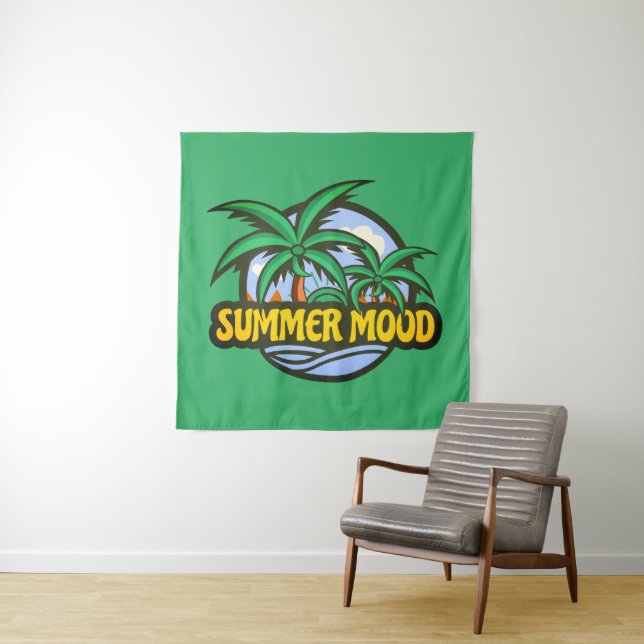 Summer Mood Tapestry (In Situ)