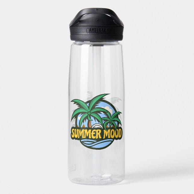 Summer Mood Water Bottle (Back)