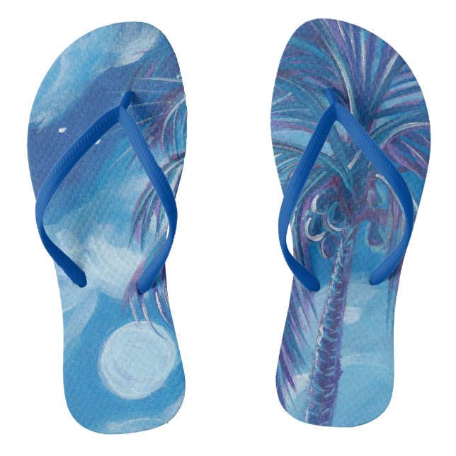 Summer Moon Slippers Jandals (Footbed)