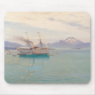 Summer Morning at Molde, 1892 Mouse Pad