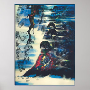 Summer Morning Mist - Magic Realism Eyvind Earle Poster