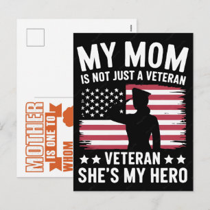 Summer, Mother's Day, Father's Day, Memorial Day Holiday Postcard
