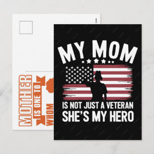 Summer, Mother's Day, Father's Day, Memorial Day Holiday Postcard