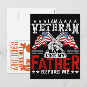 Summer, Mother's Day, Father's Day, Memorial Day Holiday Postcard