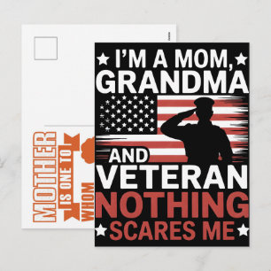 Summer, Mother's Day, Father's Day, Memorial Day Holiday Postcard