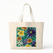 Summer Mountain Fields Tote
