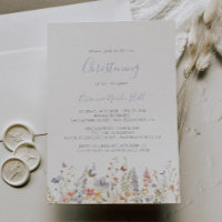 Summer Multicolor Wildflower Christening