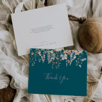 Summer Multicolor Wildflower Green Flat Wedding