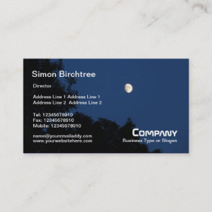 Summer Night Business Card
