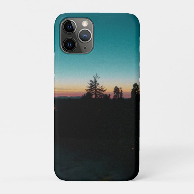 Summer night in the  Pacific Northwest Case-Mate iPhone Case (Back)