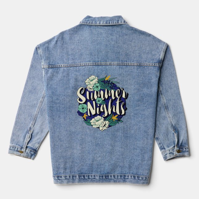 Summer Nights Denim Jacket (Back)