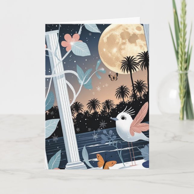 Summer Nights In Greece. Card (Front)